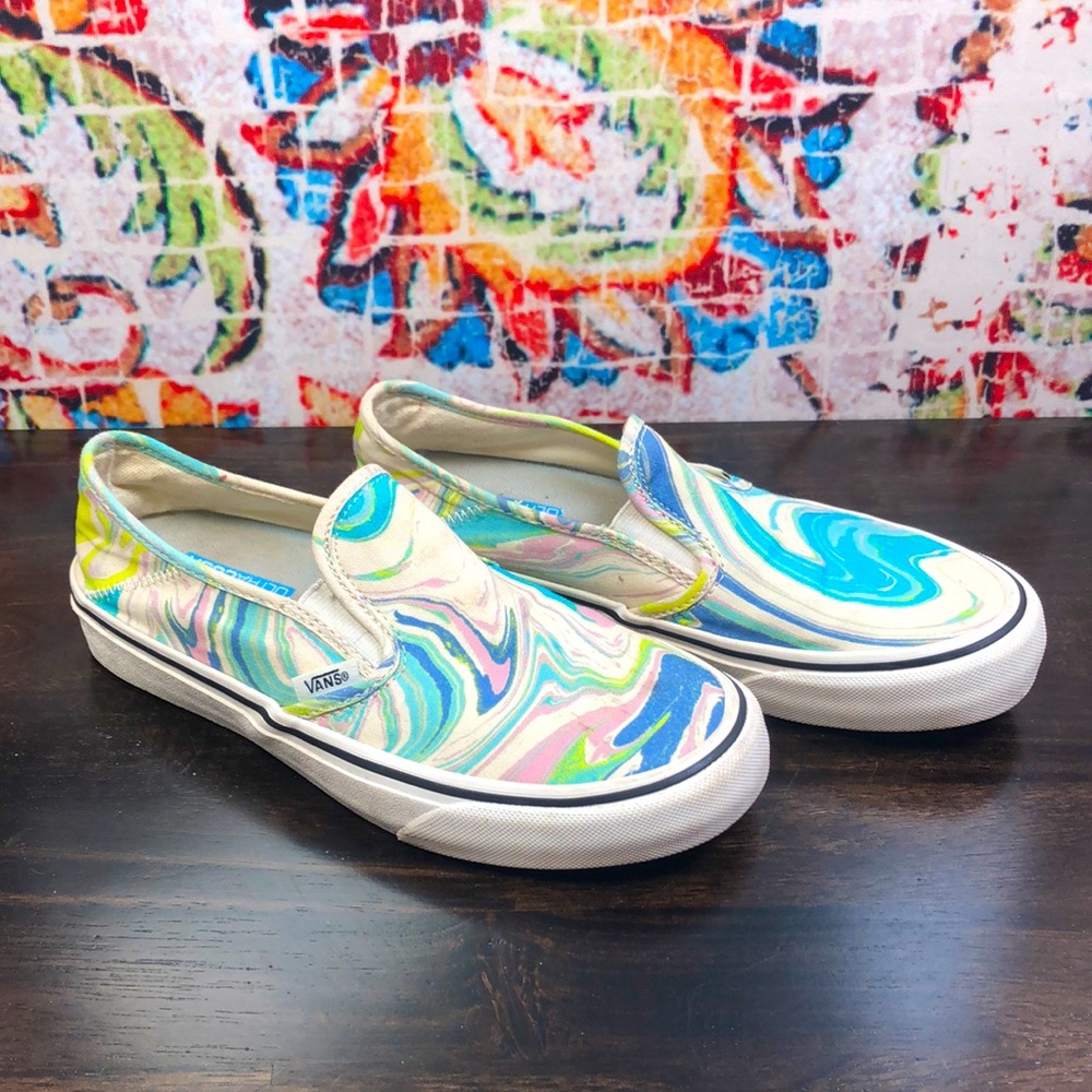 Vans Multicolor Slip-On Shoes